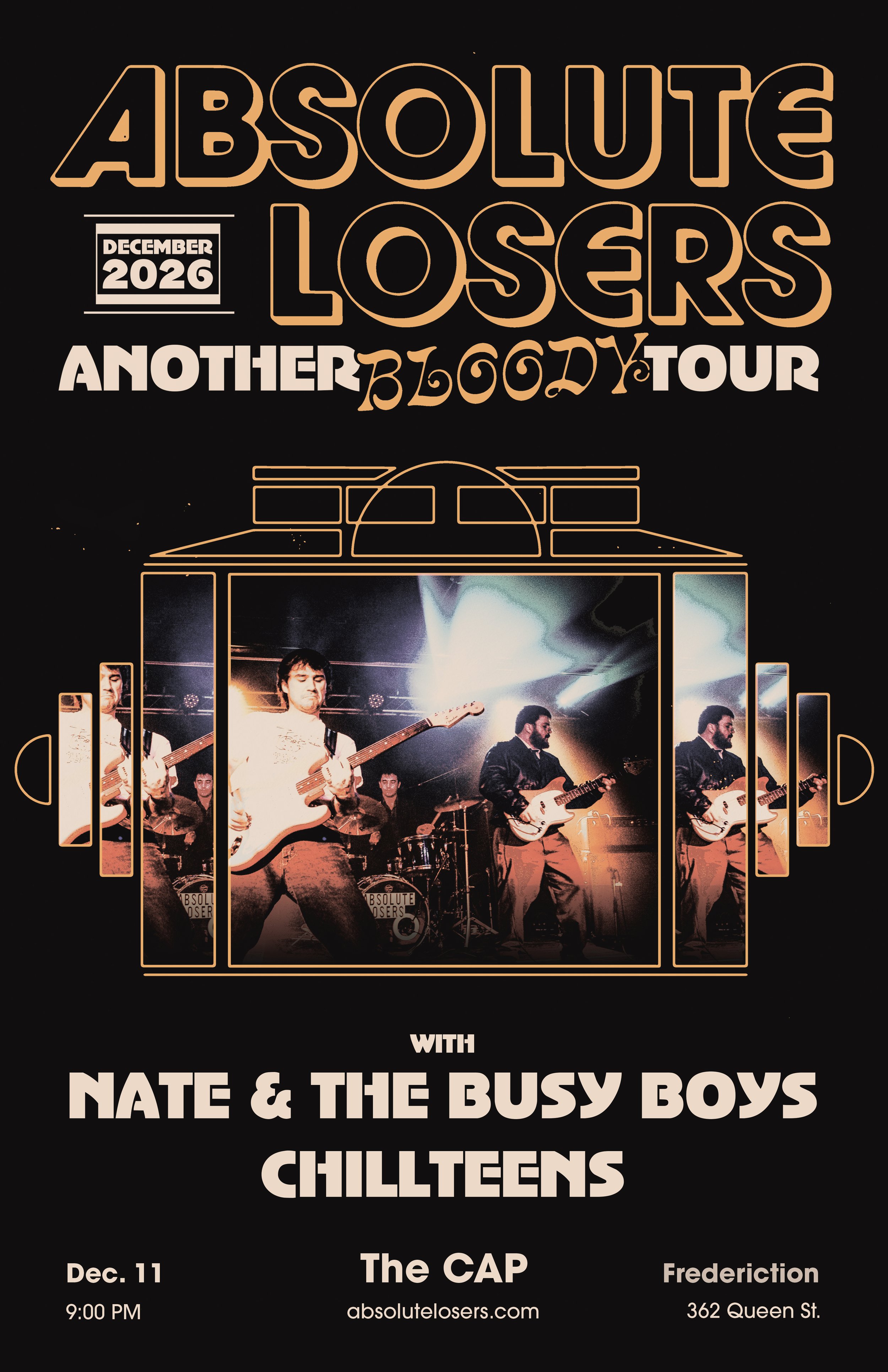 Absolute Losers + Nate & The Busy Boys + chillteens
